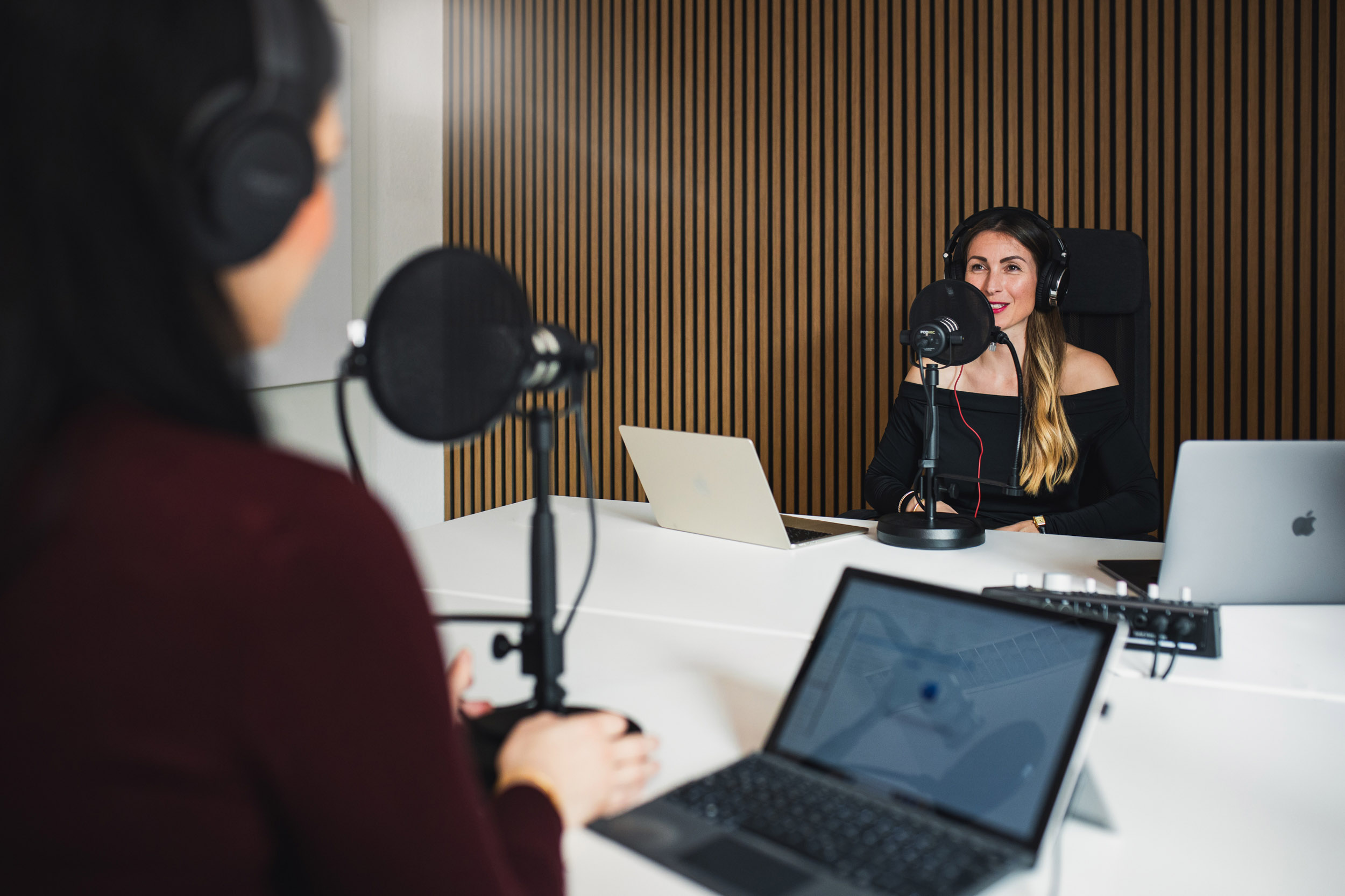 Podcast aufnehmen Potsdam, Podcast Studio, professionelle Podcast Produktion